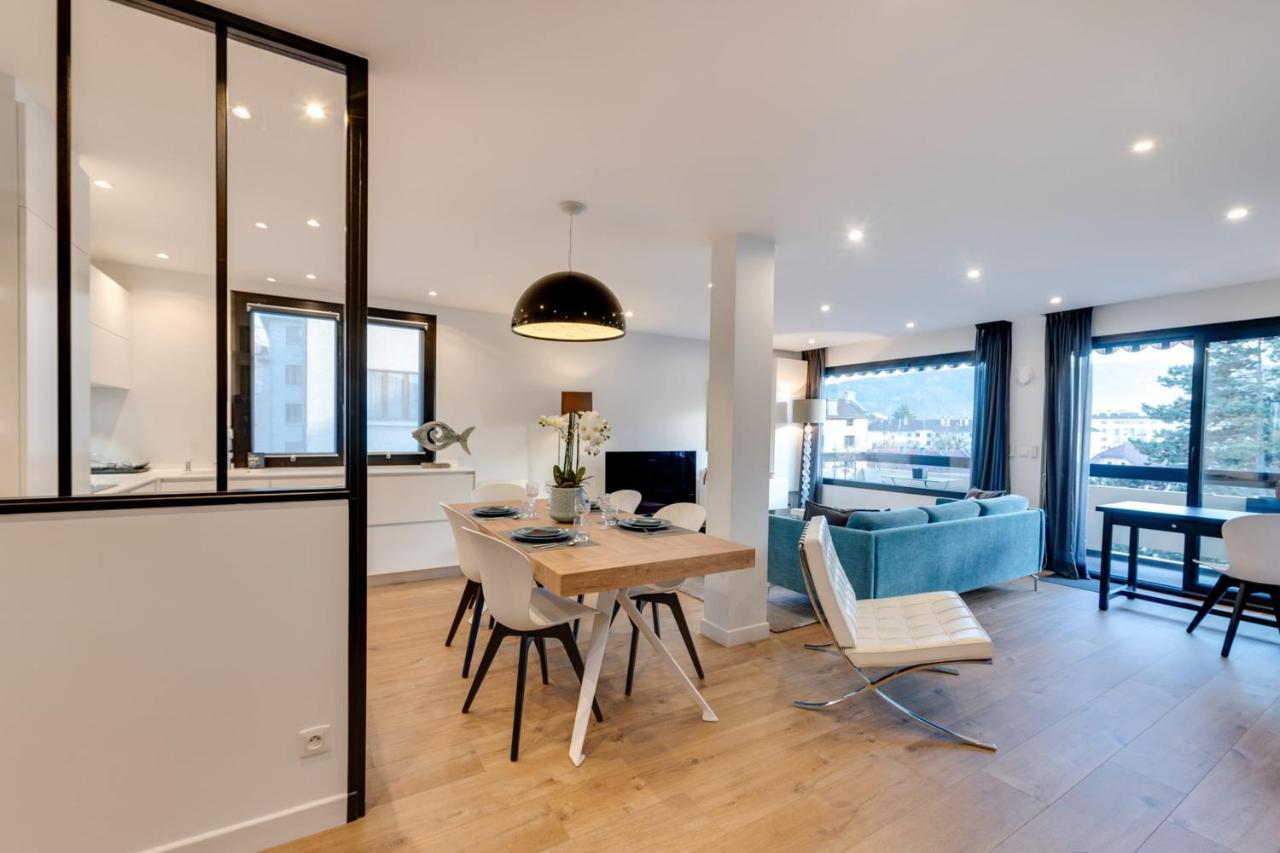 Les Sorbiers - Apartment 2 Bedrooms Top Floor - Parking & Terrace Annecy Ngoại thất bức ảnh